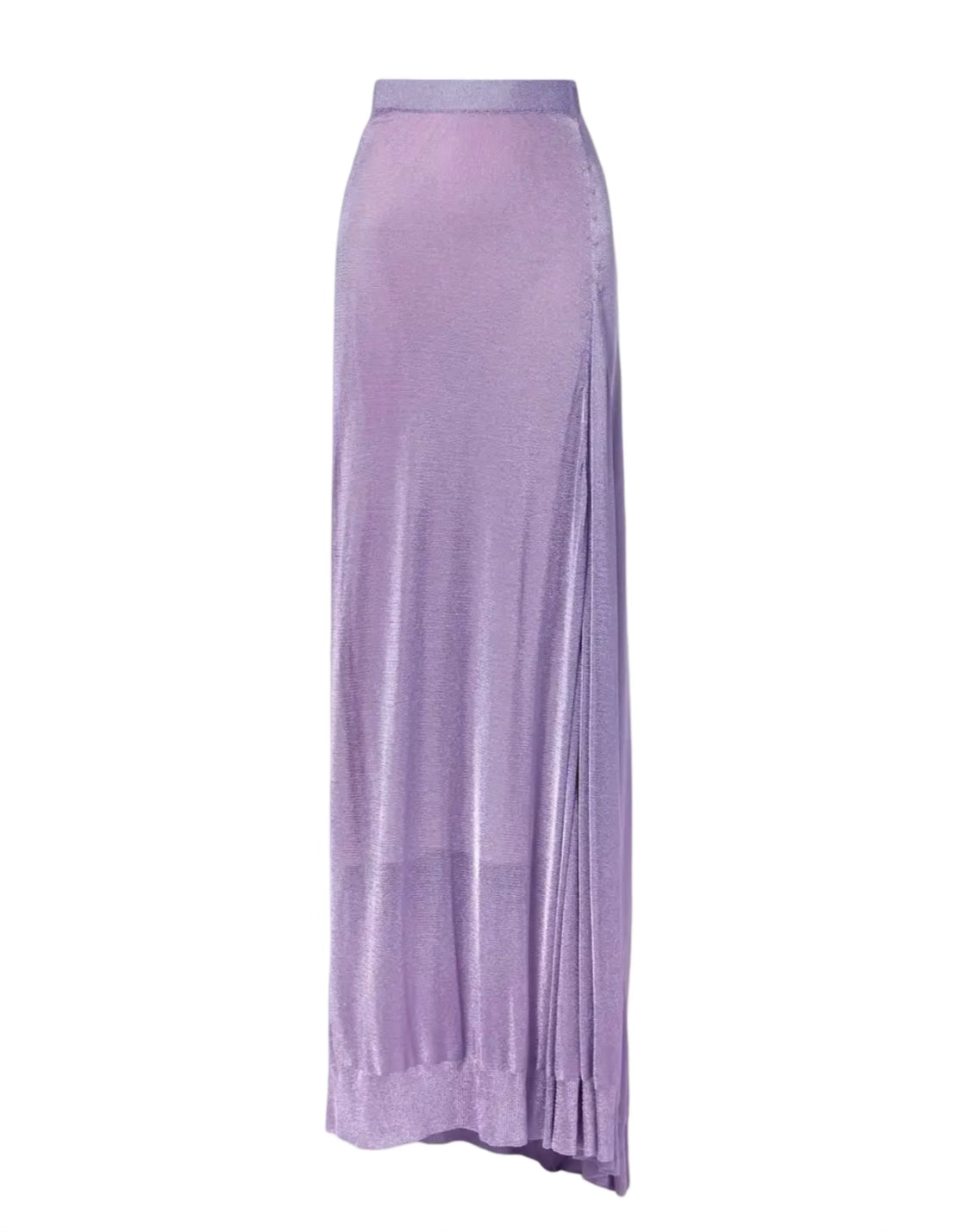 Girela Open-knit Lurex Maxi Skirt