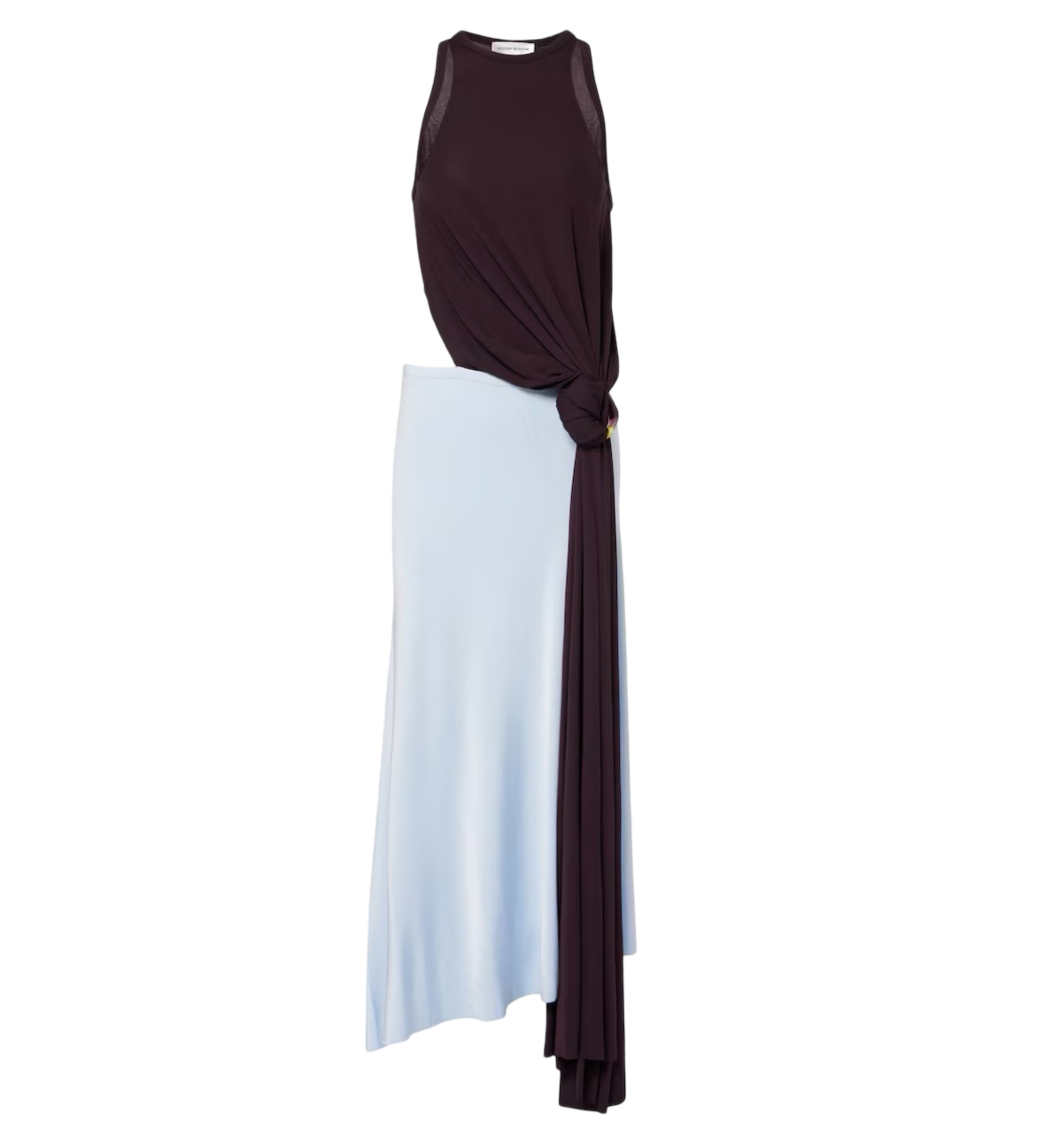 Cutout Jersey Midi Dress