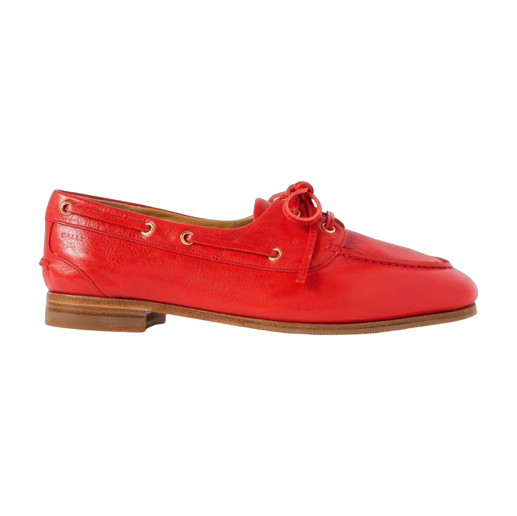 Bally Pathy Leather Boat Shoes