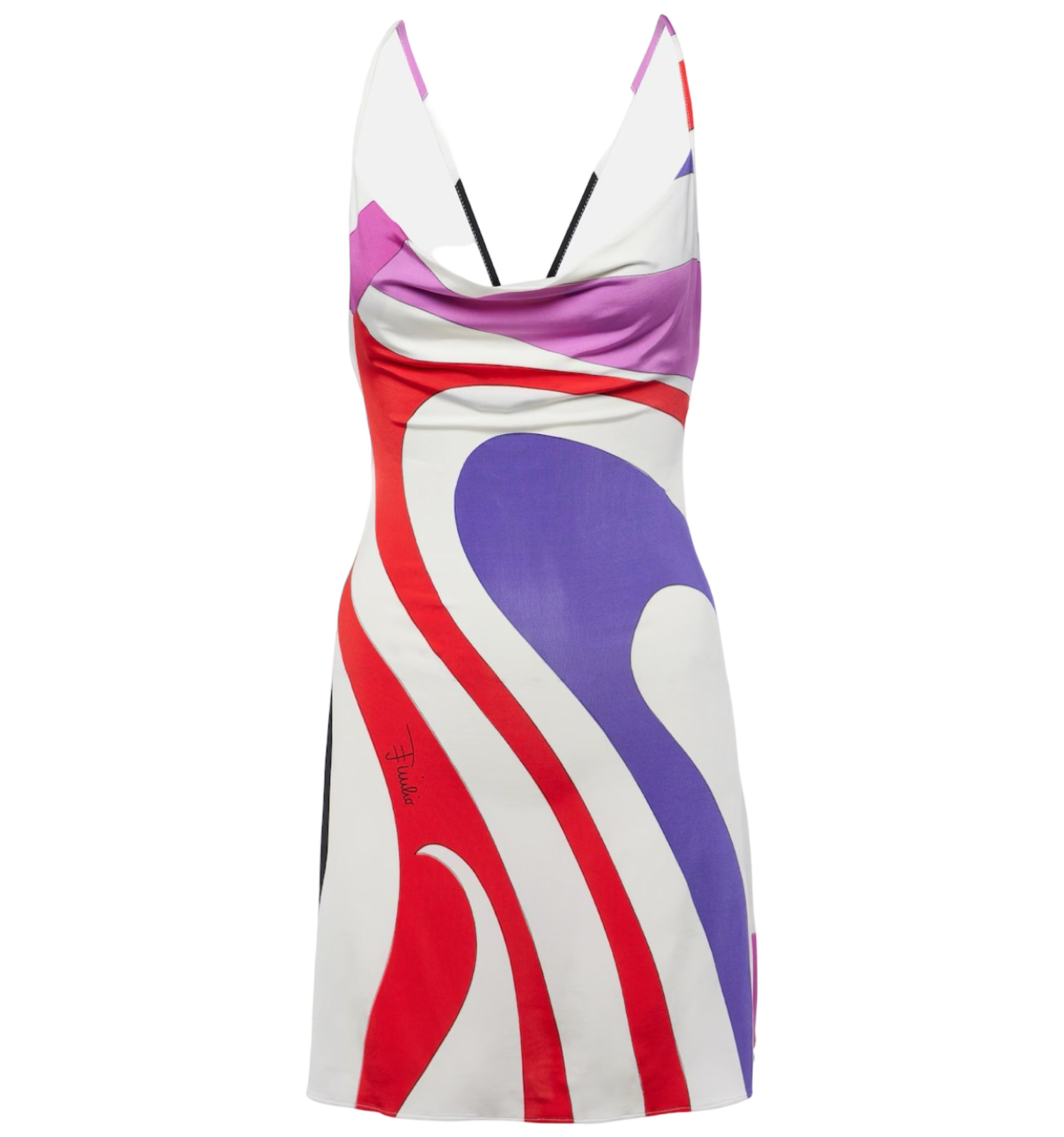 Marmo Printed Minidress