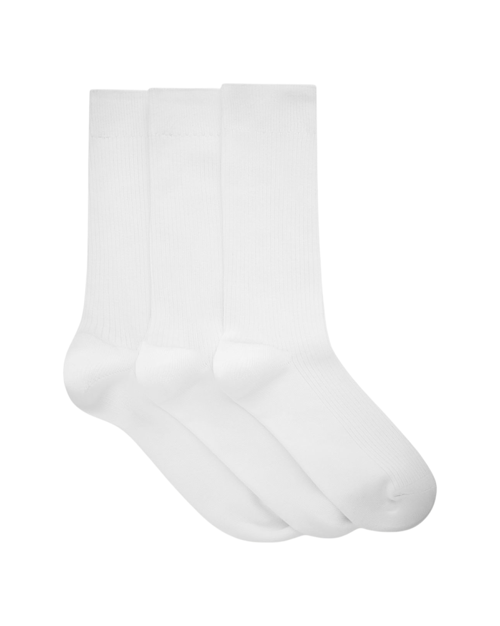 3-Pack Ribbed Socks