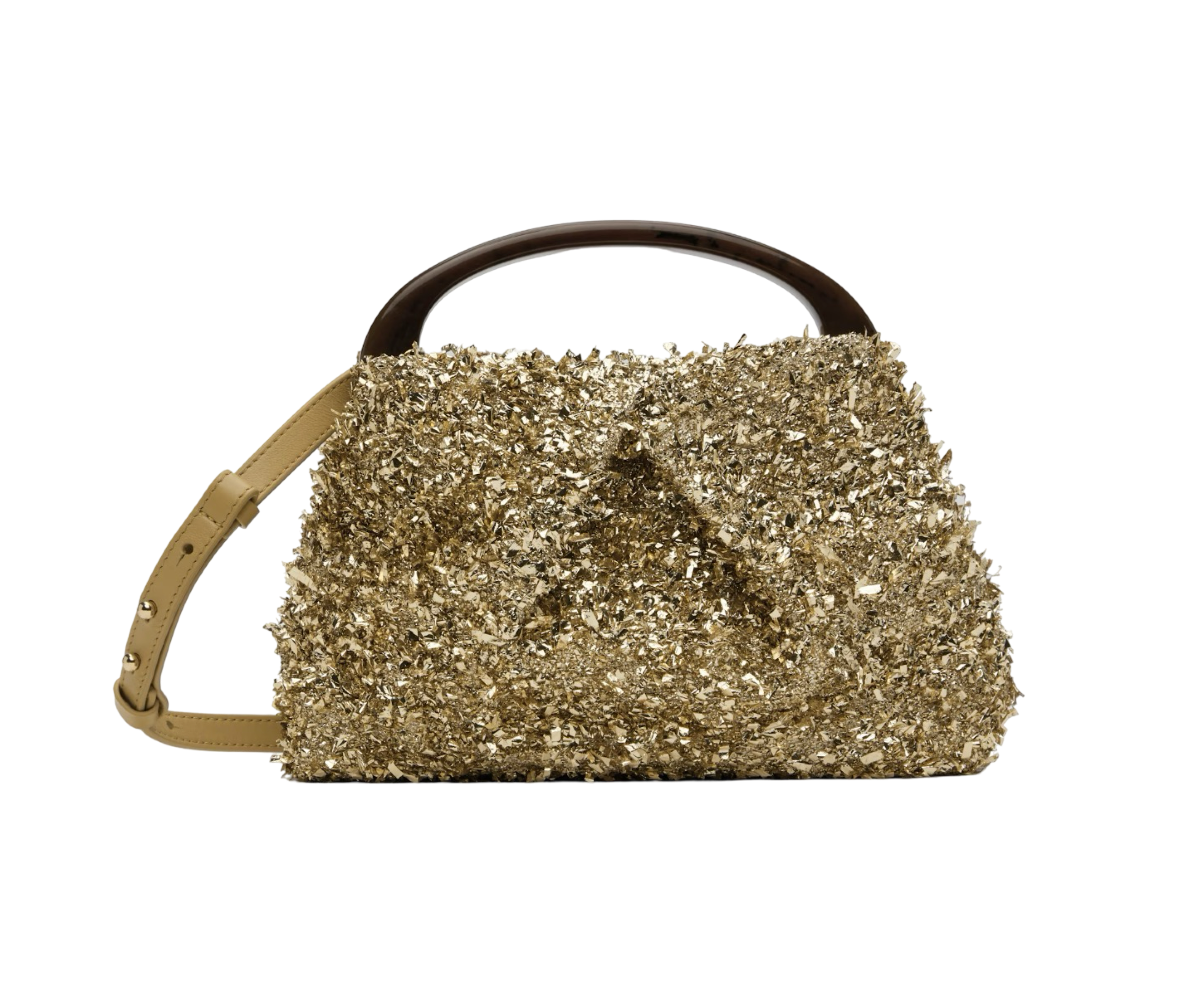 Gold Mini Embellished Bag