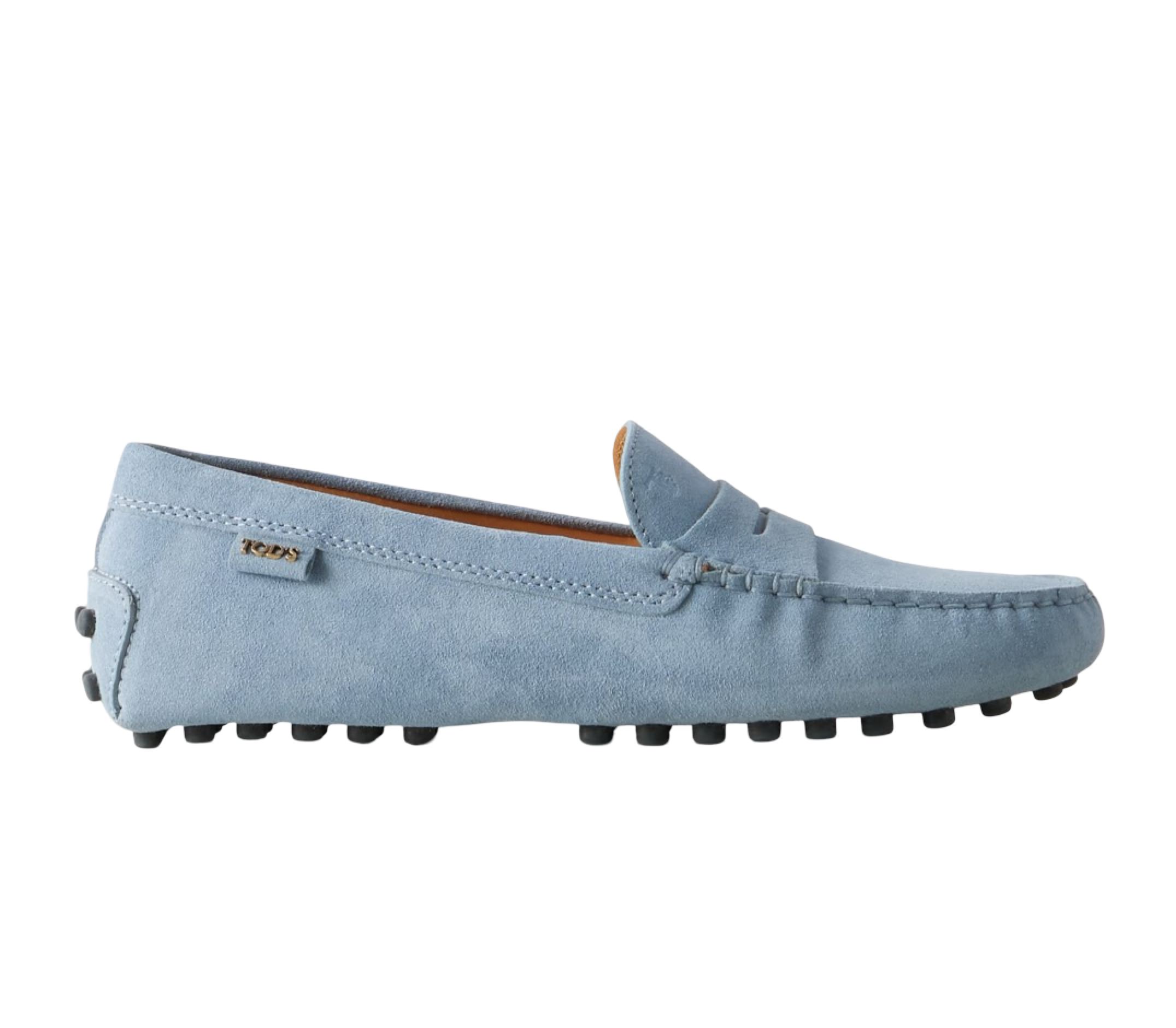 Gommino suede loafers