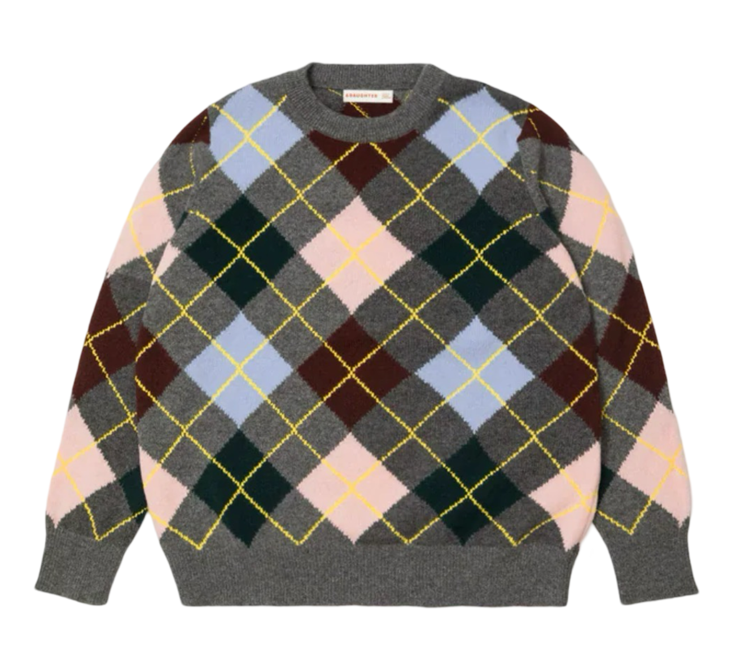 Ava Argyle Crewneck