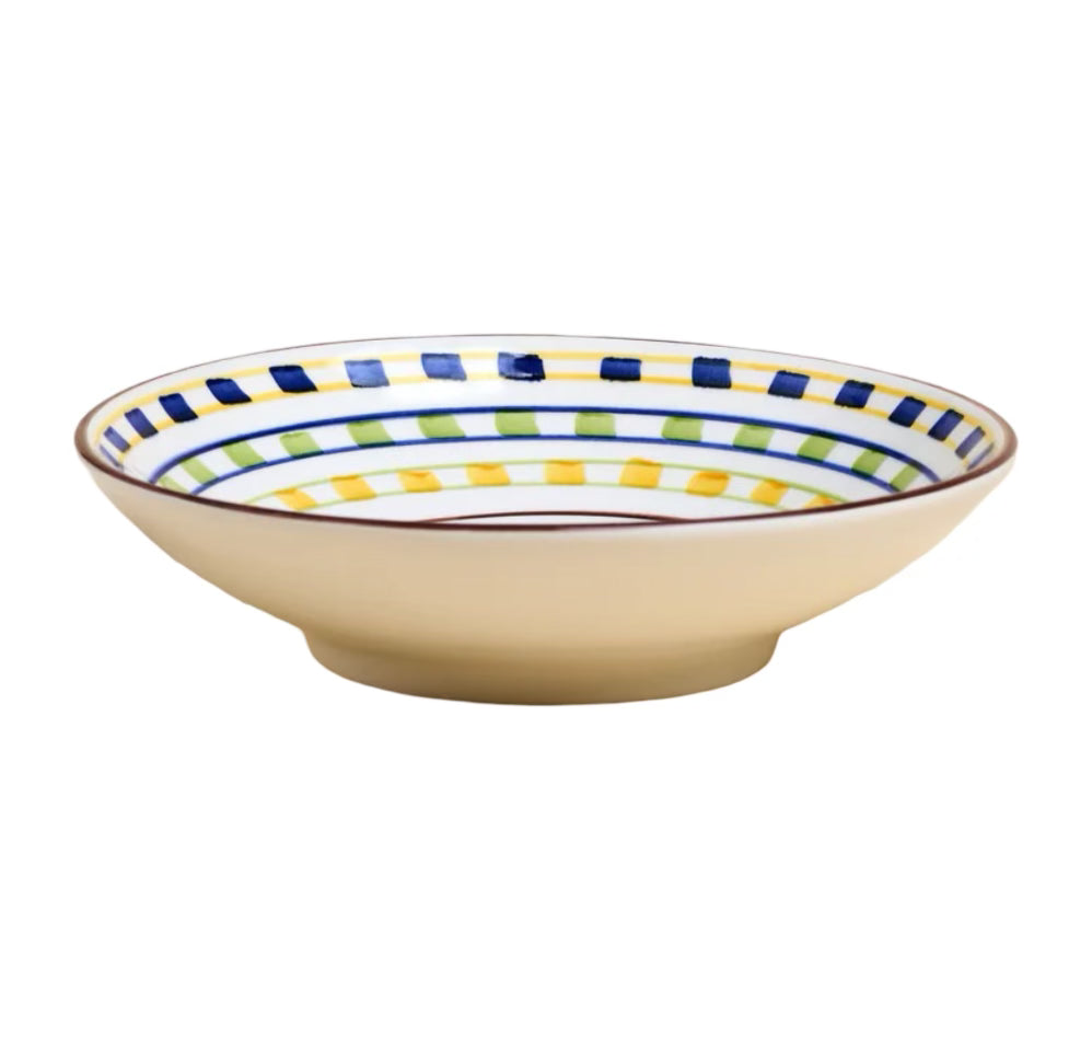 x Cafe Leandra Checkerboard Soup Bowl