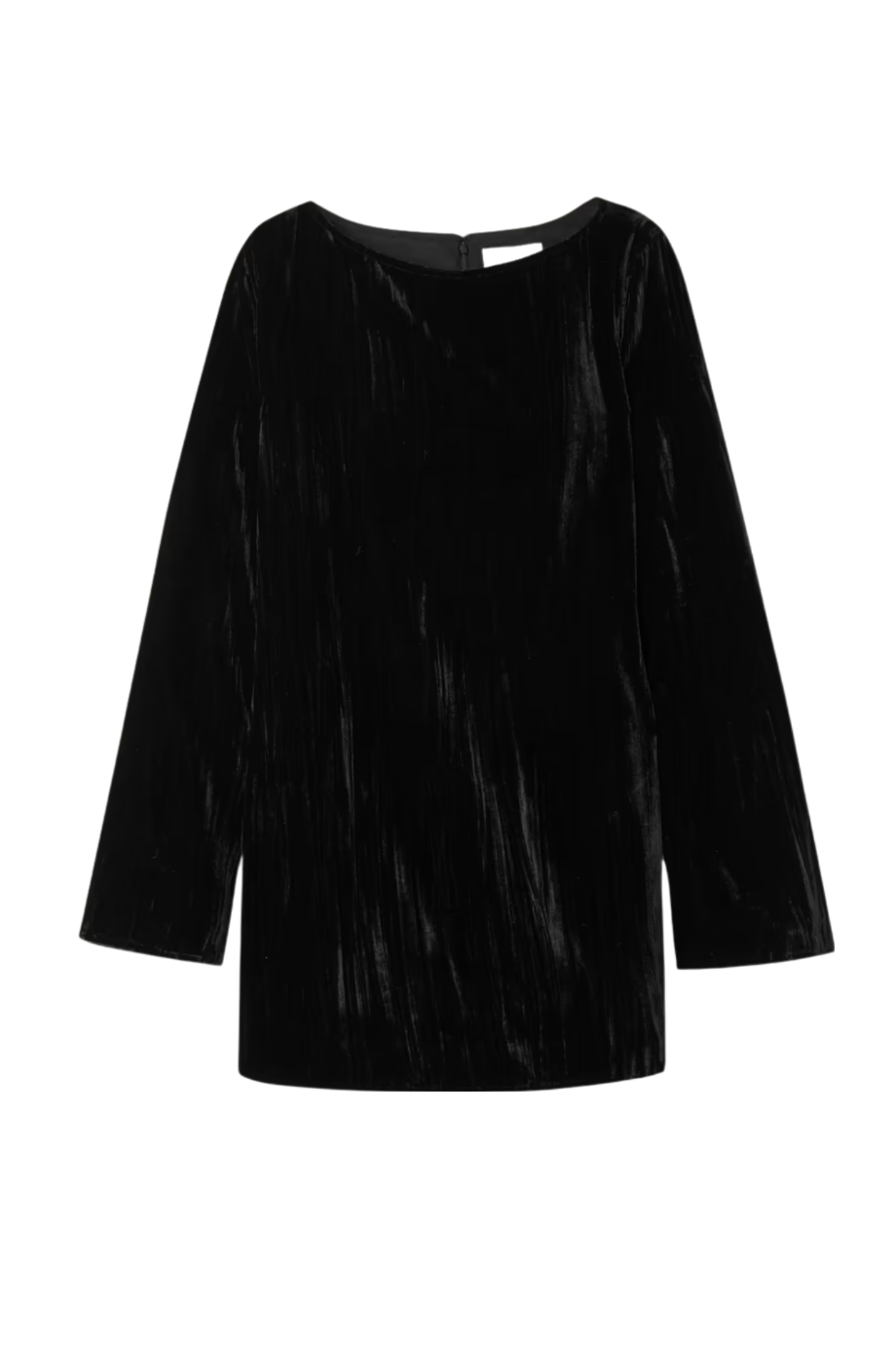Alava Crushed-velvet Mini Dress