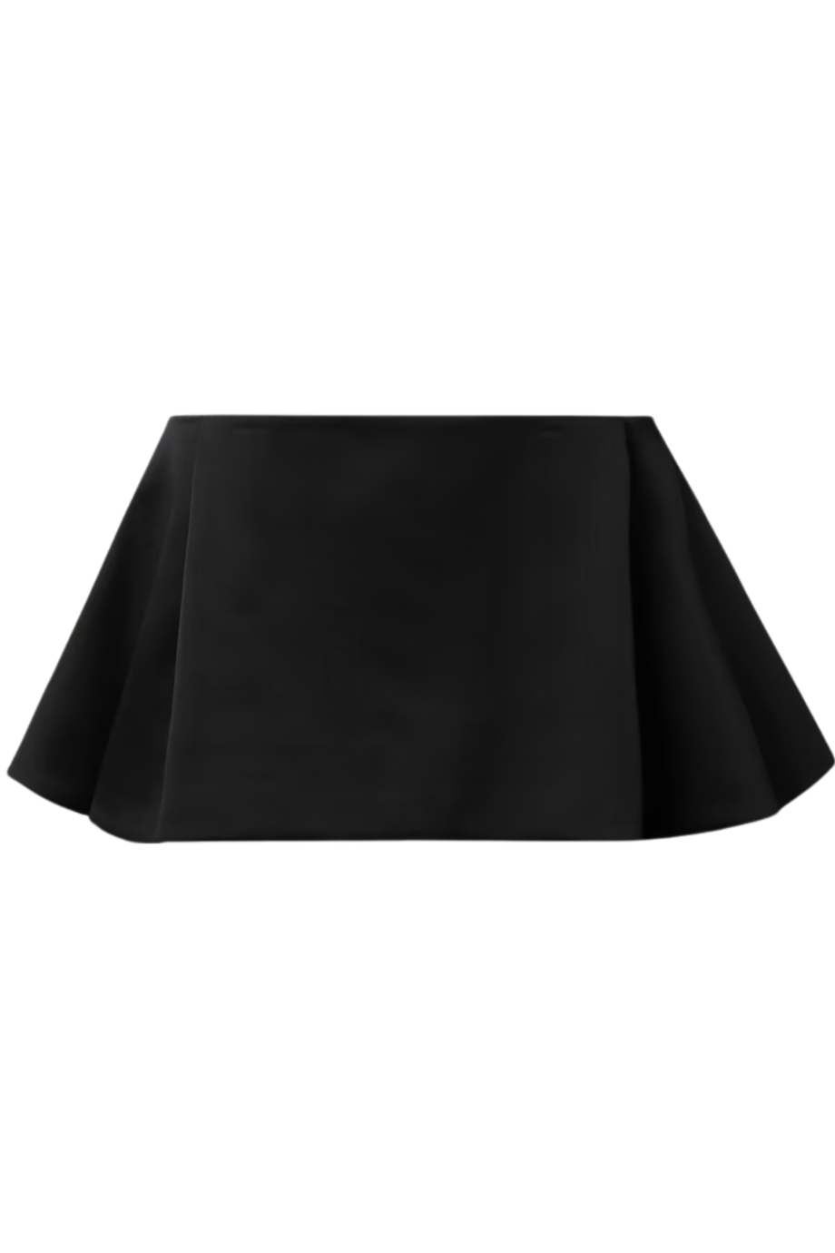 Rafla Pleated Woven Mini Skirt
