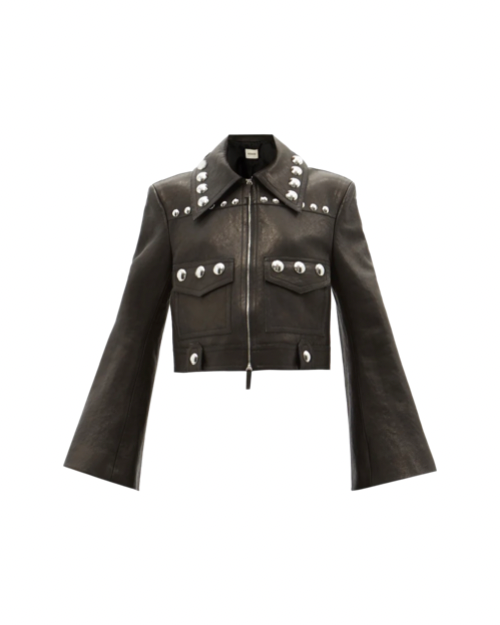 Studded Leather Jacket