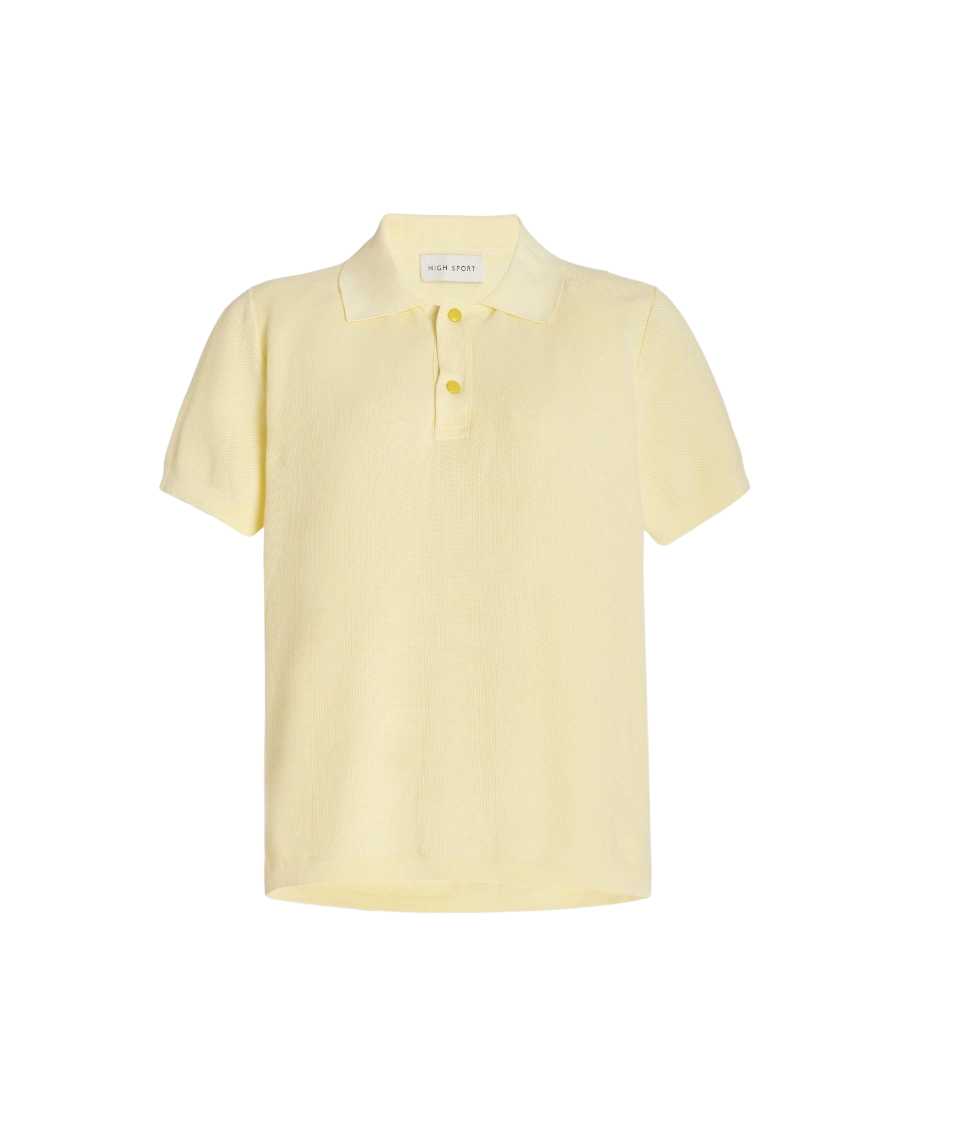 Brooke Cotton Pique Polo Shirt