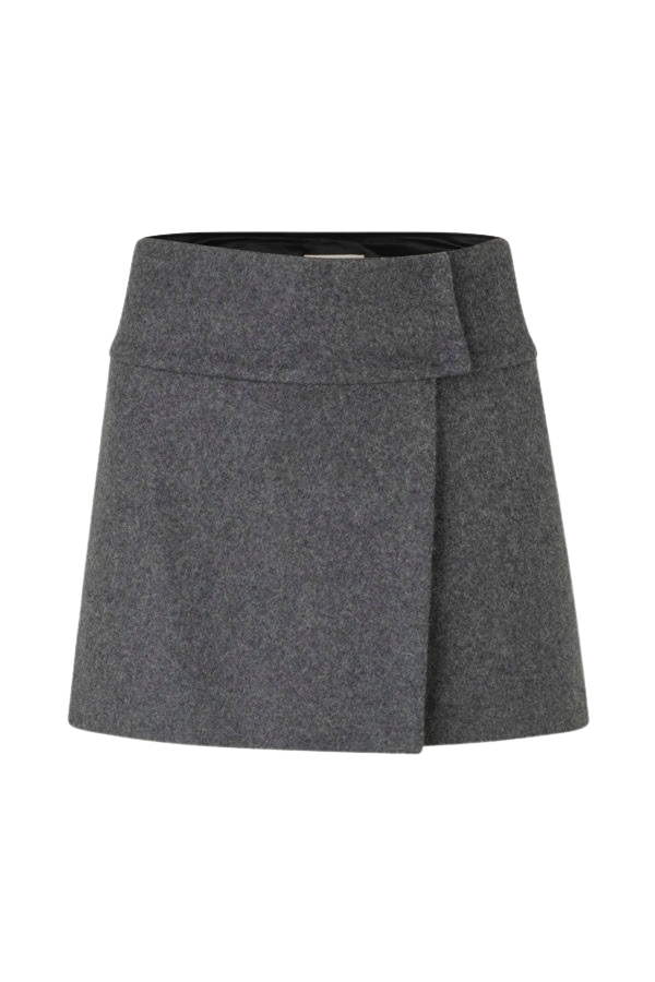 Gray Manhattan Miniskirt