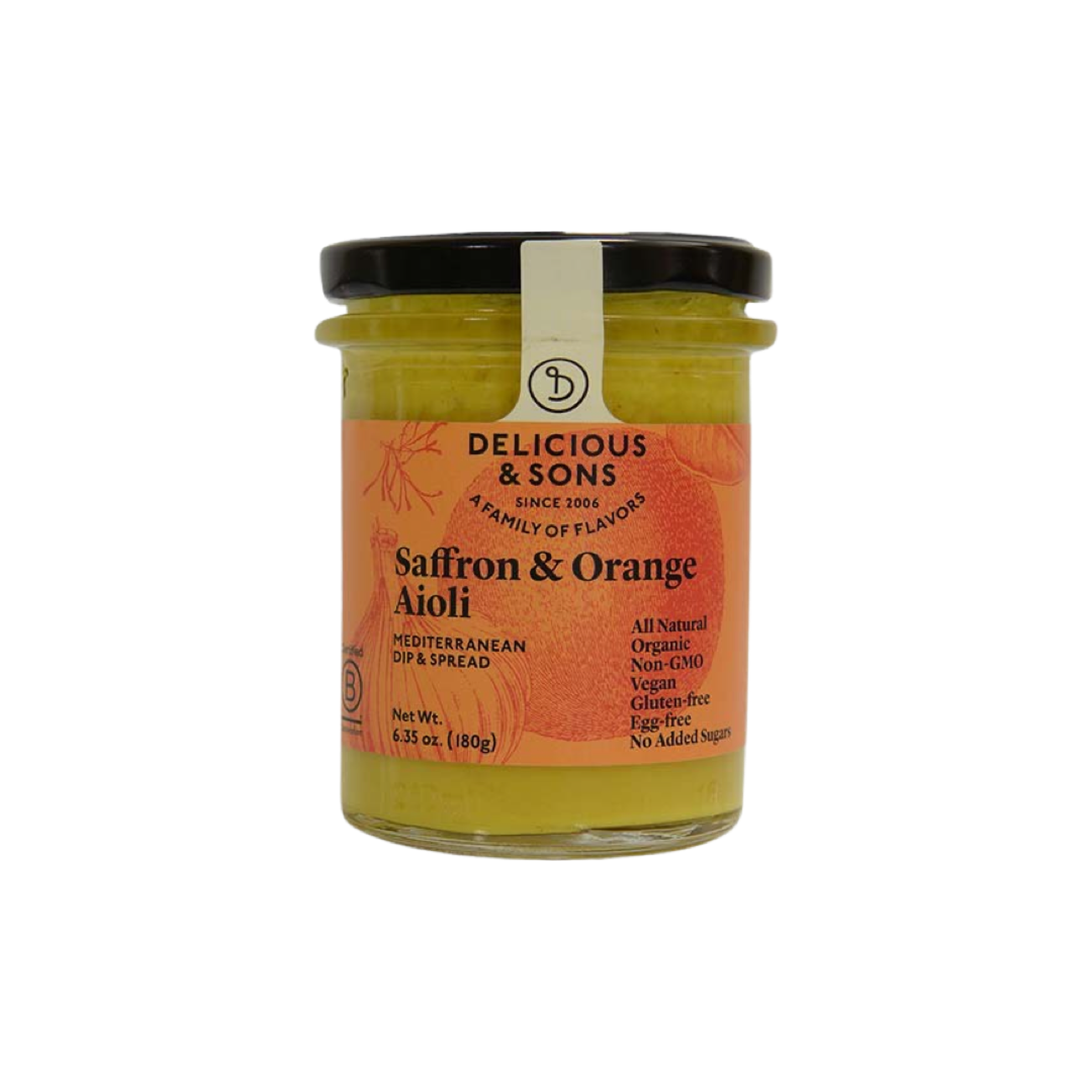 Aioli Spread with Saffron and Orange