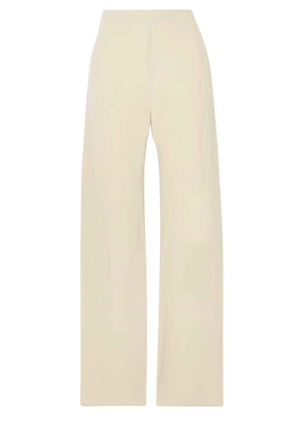 Crepe straight-leg pants