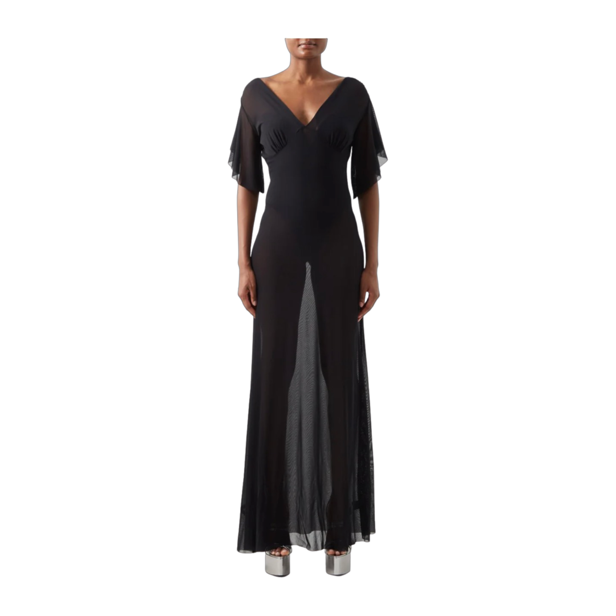 Angel V-neck Gown