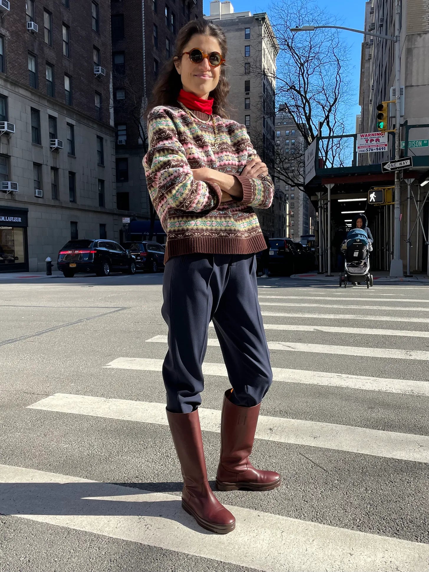 Fair Isle Wool Sweater