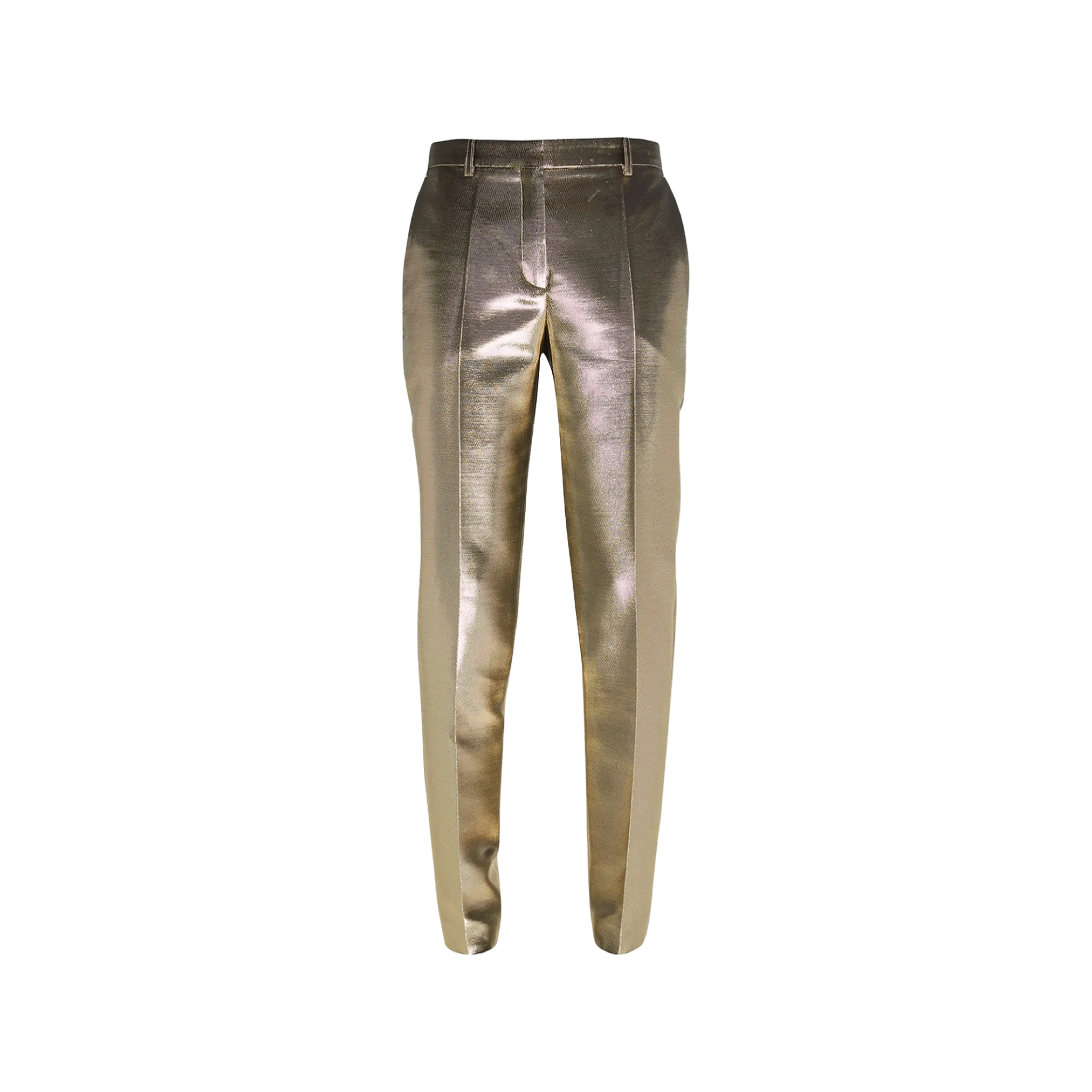 Lurex Skinny-leg Pants
