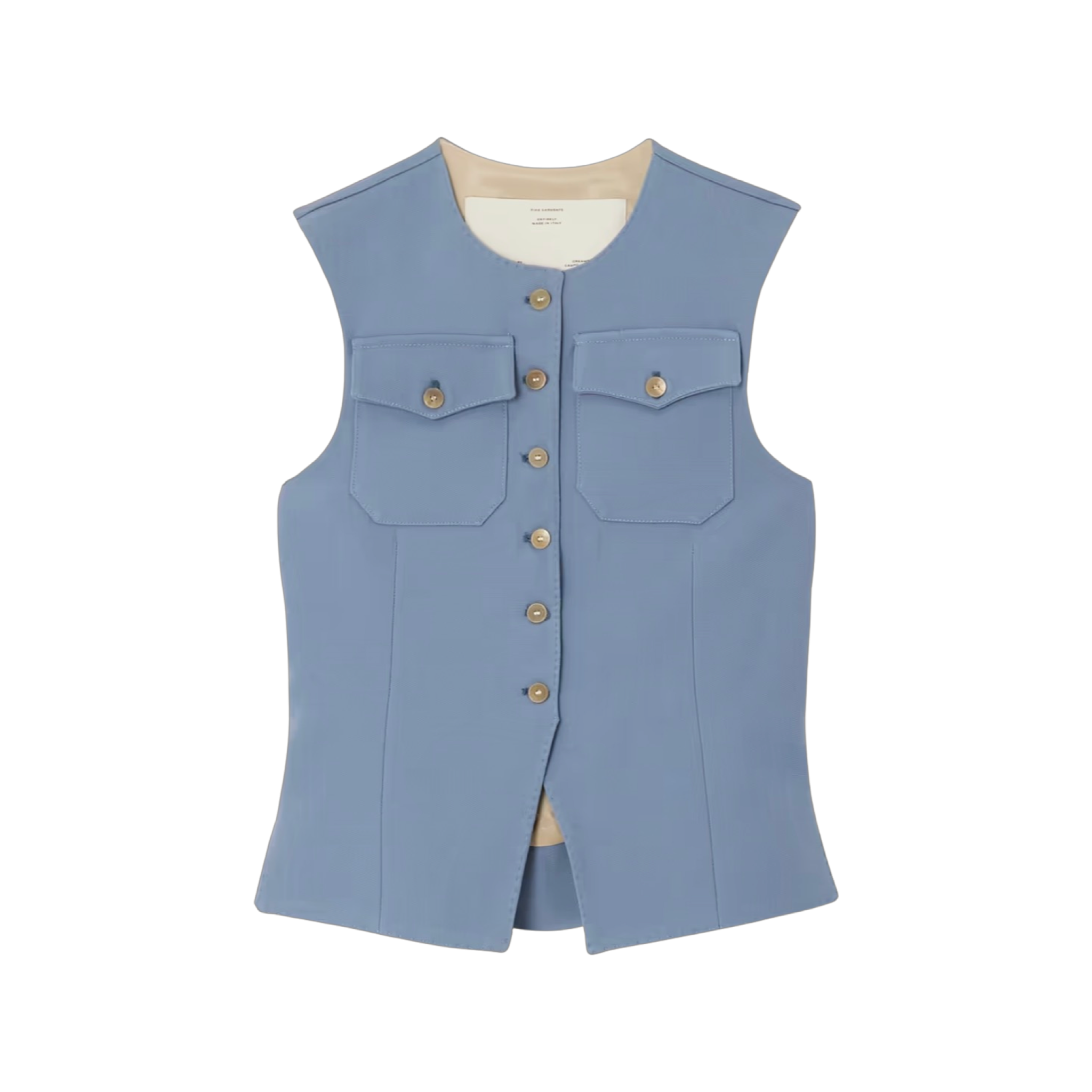 The Lucia Wool-blend Drill Waistcoat