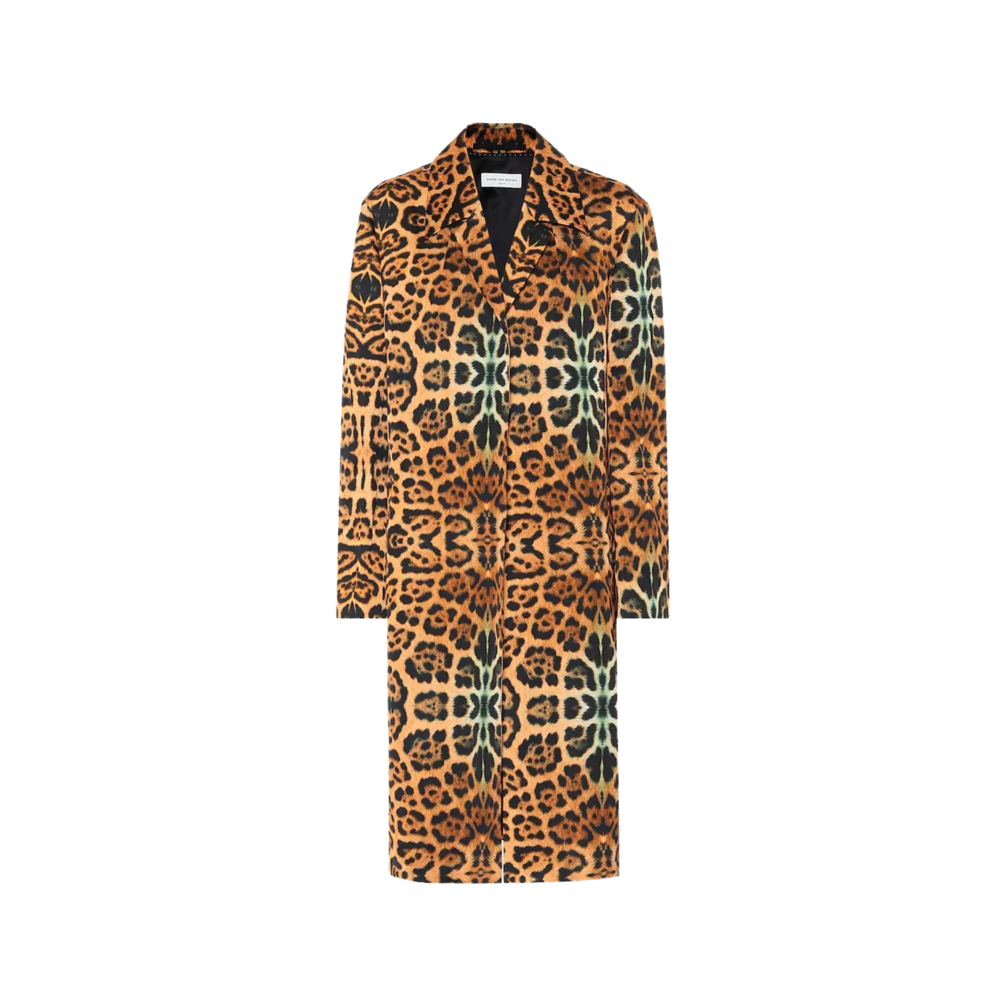 Leopard-print Coat