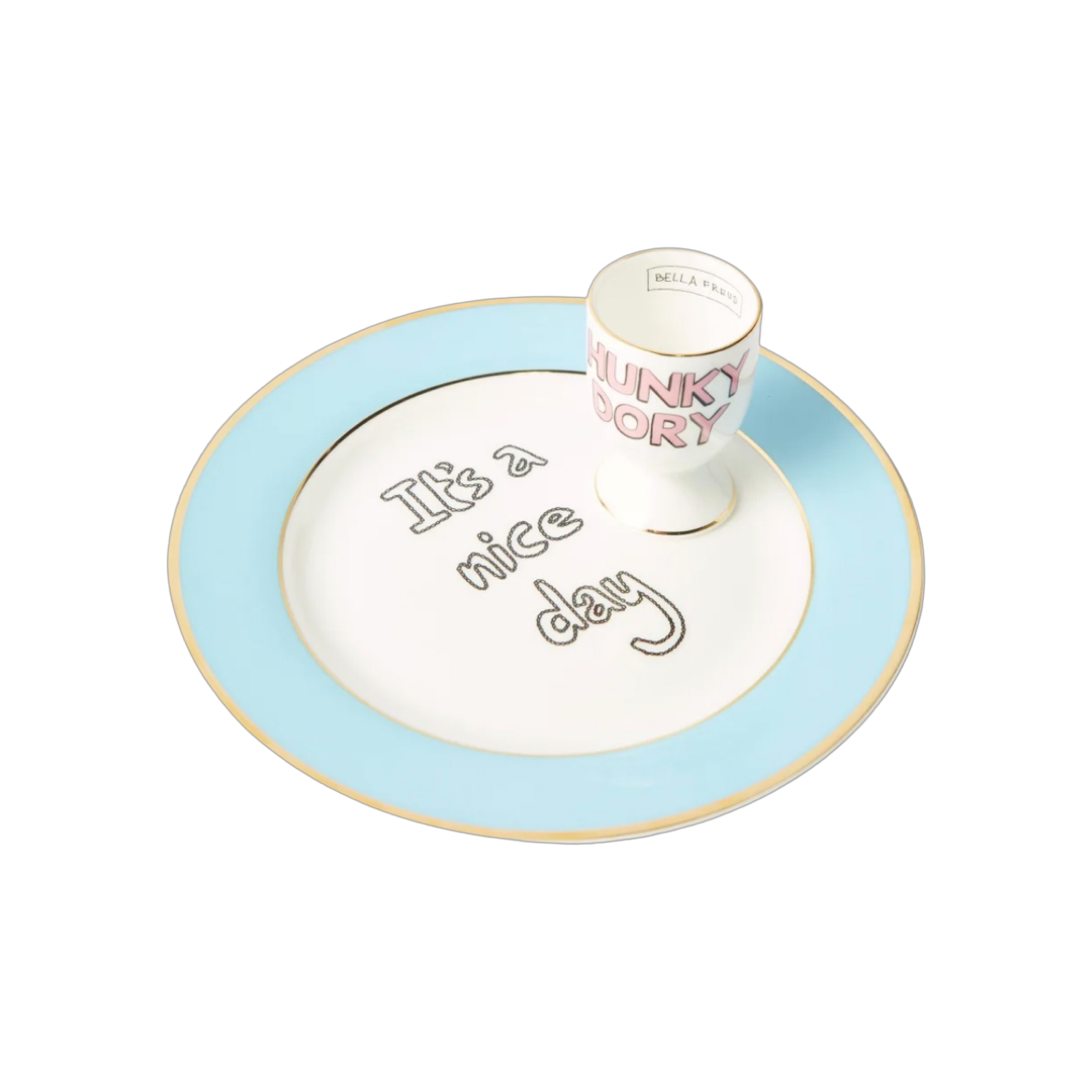 Set Of Three Ceramic Breakfast Set