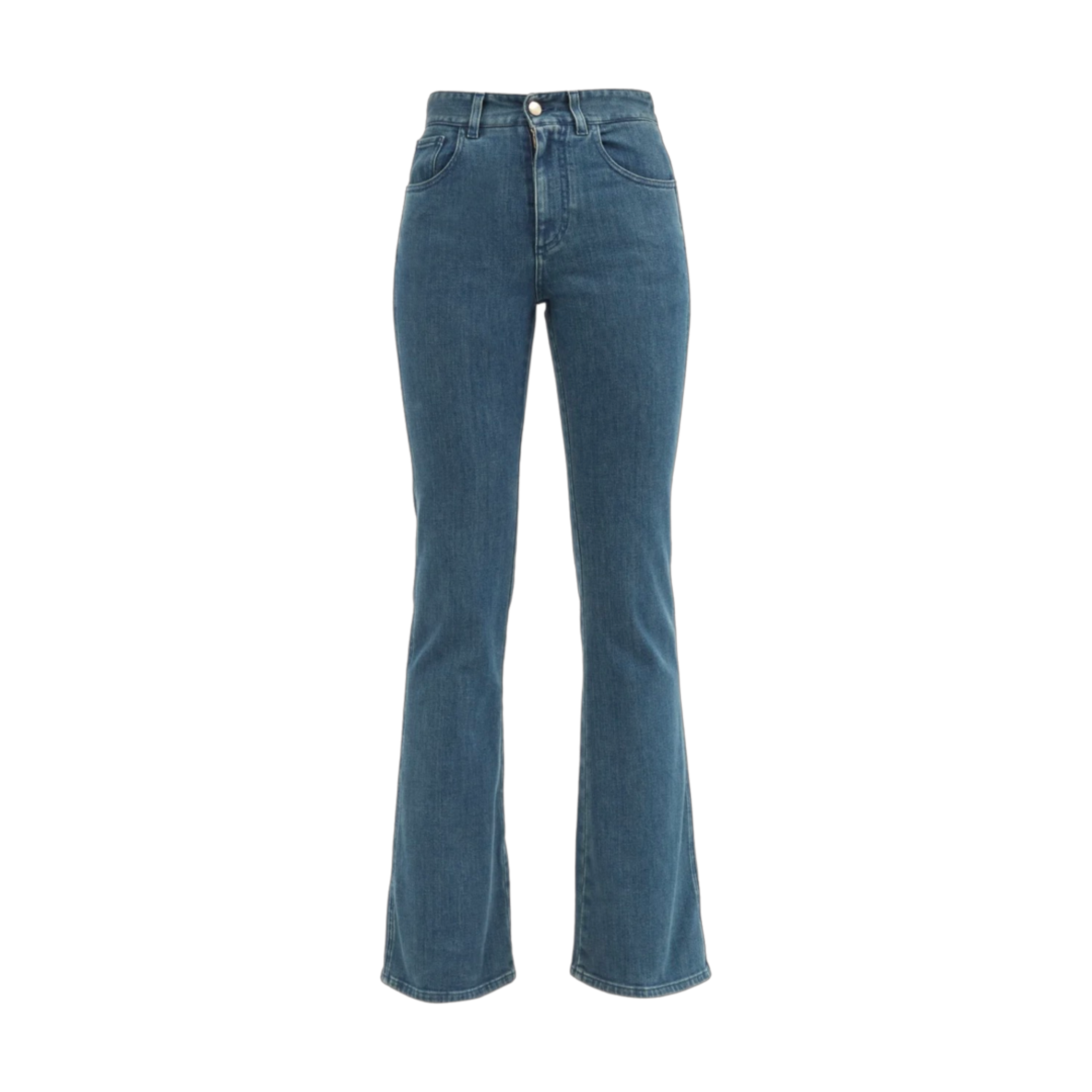 High-rise Flared-leg Jeans