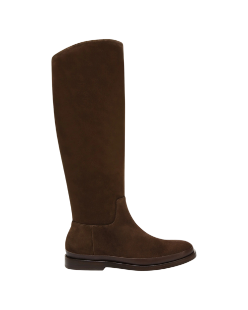 Carleigh Suede Riding Boots