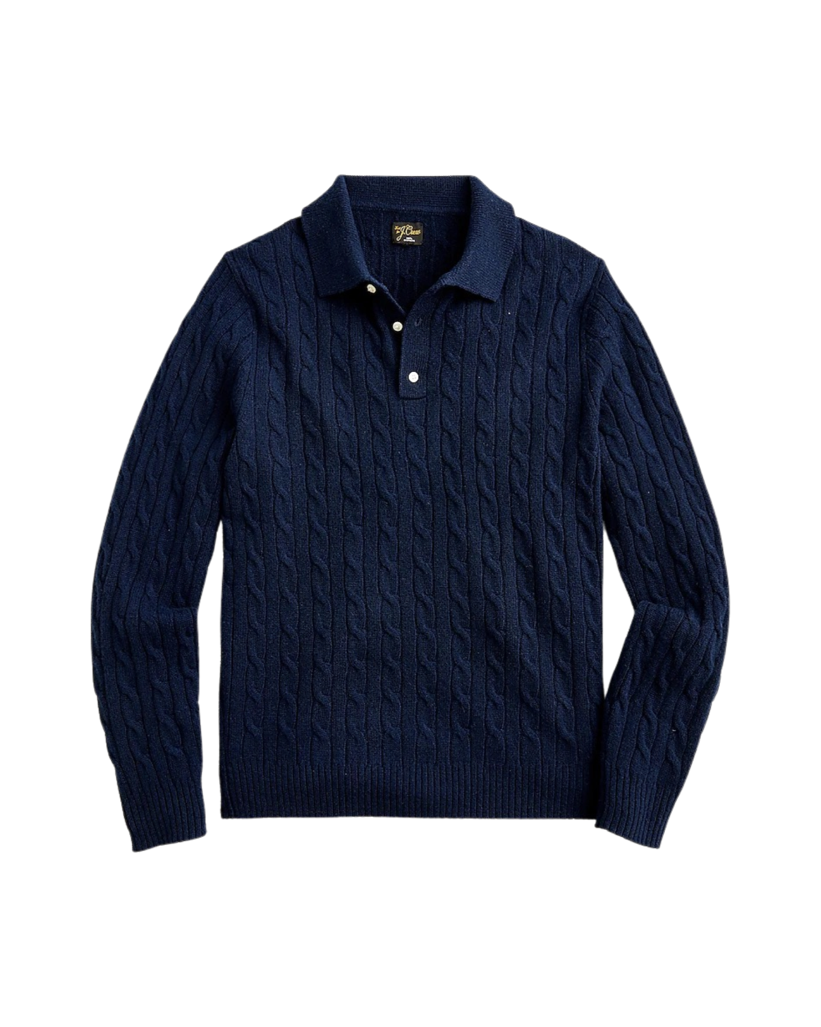 Cashmere Cable-knit Sweater-polo