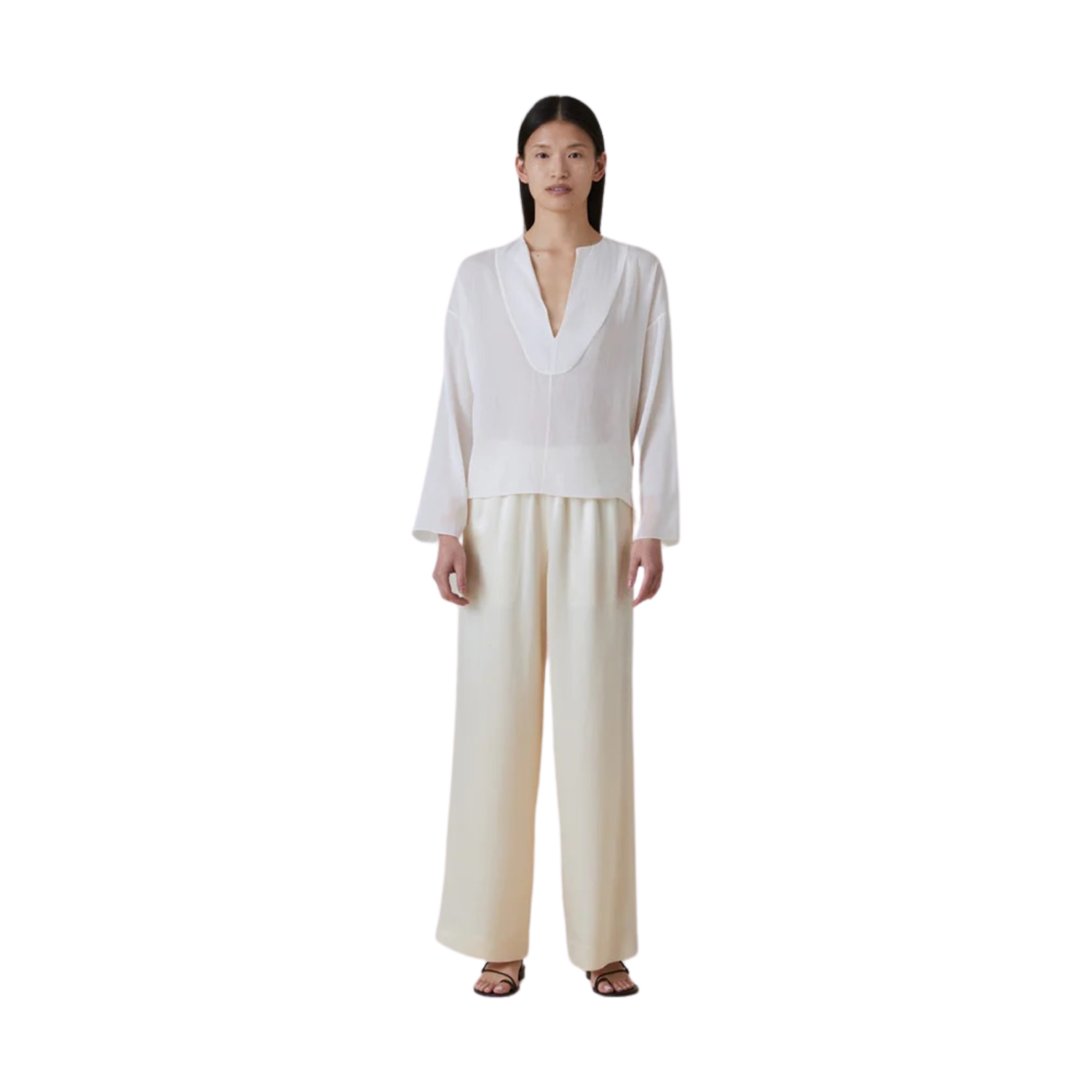 The Satin Relaxed Pants