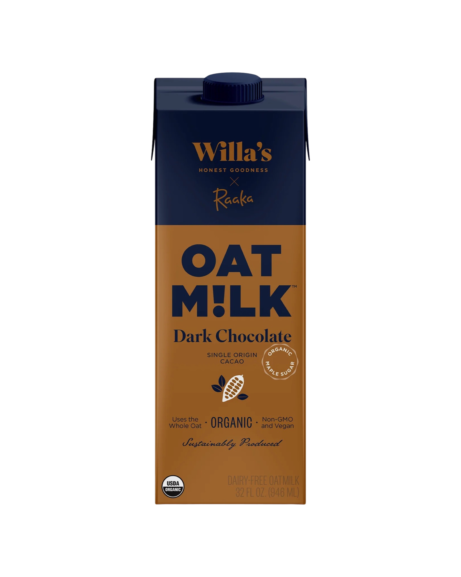 Willa’s Organic Dark Chocolate Oat Milk