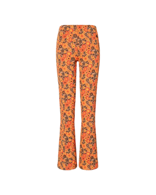 French Jacquard Flared Track Pant