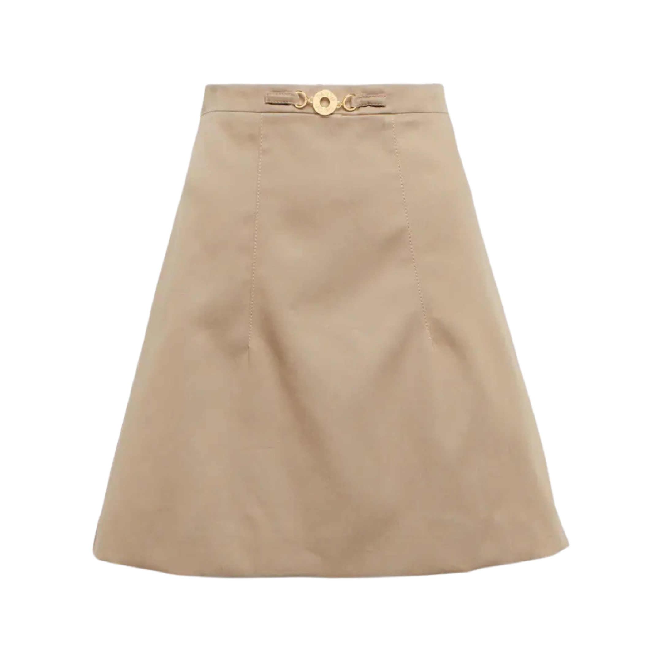 Cotton miniskirt